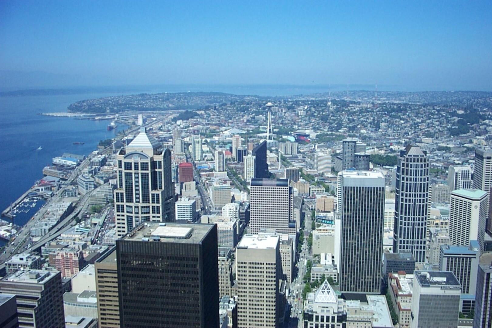 Daytime Seattle City Views